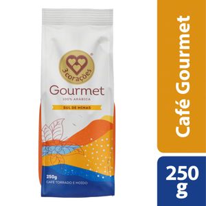 Café Gourmet 3 Corações Sul de Minas Pacote 250g