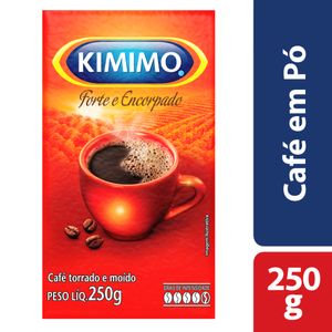 Café Torrado e Moído em Pó KIMIMO Pacote 250g