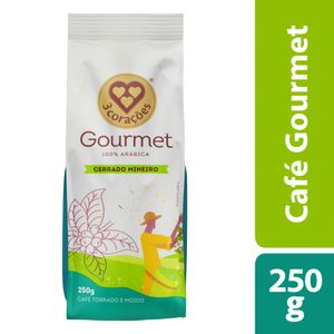 Café Gourmet 3 CORAÇÕES Cerrado Mineiro Pacote 250g