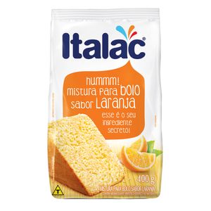 Mistura Para Bolo Sabor Laranja ITALAC Pacote 400g