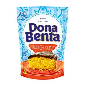 Mistura Para Bolo DONA BENTA Sabor Cenoura Sachê 450g