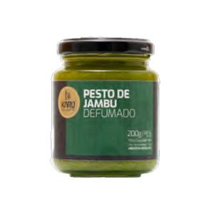 Molho Pesto de Jambu KARÚ Defumado Pote 180g