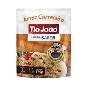 Arroz Carreteiro TIO JOÃO Cozinha e Sabor Pacote 175g