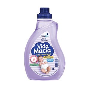 Sabão Líquido Vida Macia CASAKM Carinho & Proteção Frasco 1L