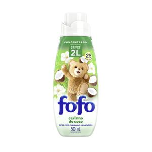 Amaciante Concentrado FOFO Cheirinho de Natureza Super Frasco 500ml