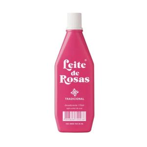 Loção de Limpeza Tradicional Leite de Rosas 170ml