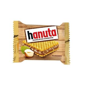 Biscoito Wafer HANUTA com Avelã e Cacau Pacote 22g