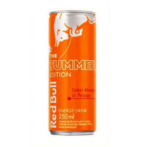 Energético RED BULL Energy Drink Morango & Pêssego Lata 250ml