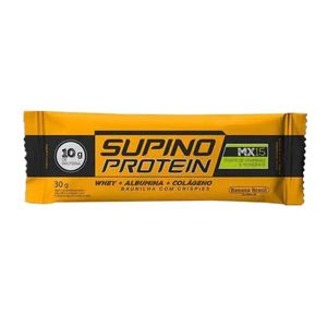 Proteina em barra SUPINO PROTEIN Baunilha com Crispies Barra 30g