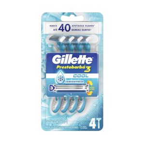 Aparelho de Barbear Descartável Gillette Prestobarba 3 Ice Leve 4 Pague 3 Unidades