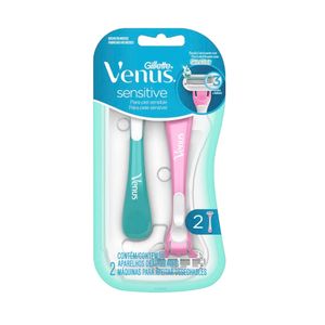Aparelho de Barbear Descartável Gillette Venus Sensitive 2 Unidades