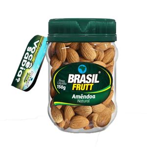 Amêndoa Natural BRASIL FRUTT Pote 150g