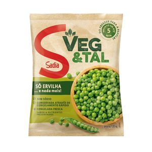 Ervilha Vegetal SADIA Congelado Pacote 1,050kg