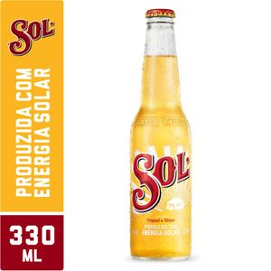 Cerveja Premium SOL Long Neck 330ml