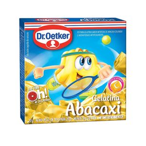 Gelatina em Pó DR. OETKER Sabor Abacaxi Caixa 20g