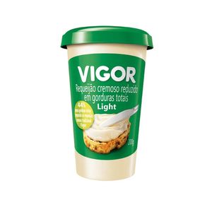 Requeijão Cremoso Light VIGOR Pote 200g