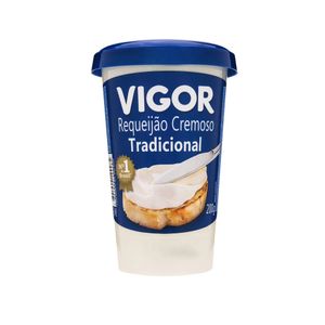 Requeijão Cremoso VIGOR Tradicional Pote 200g