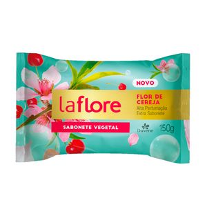 Sabonete Vegetal DAVENE La Flore Flor de Cereja Barra 150g