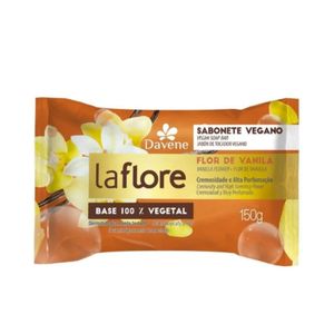 Sabonete Vegetal DAVENE La Flore Flor de Vanila Barra 150g