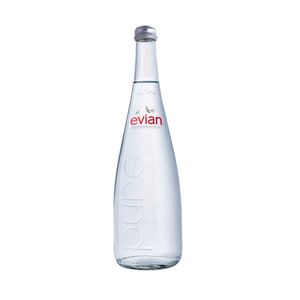 Água Mineral Sem Gás EVIAN Frasco 750ml