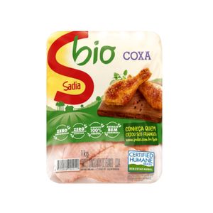 Coxa de Frango Congelada Sadia Bio Bandeja 1kg