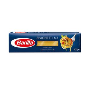 Massa BARILLA Spaghetti N5 Caixa 500g