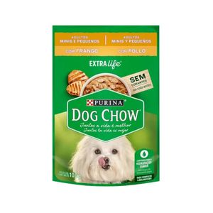 Ração Úmida para Cães Adulto DOG CHOW Frango sachê 100g