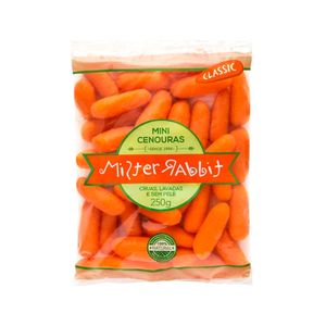 Mini Cenouras Baby MISTER RABBIT Classic pacote 250g