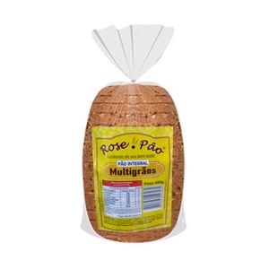 Pão Integral ROSE PÃO Multigrãos Pacote 480g