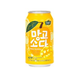 Refrigerante Coreano de Manga Sparkling Mango Lata 350ml