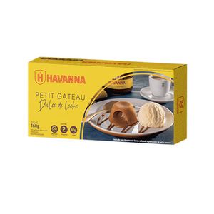 Petit Gateau Doce de Leite Havanna Embalagem 160g