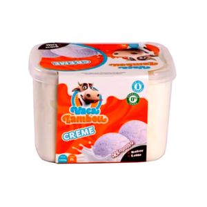 Sorvete VACA LAMBEU Sabor Creme pote 2L