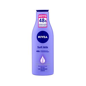 Loção Hidratante NIVEA Soft Milk 200ml