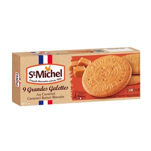 Biscoito Amanteigado St Michel Sabor Caramelo Embalagem 150g