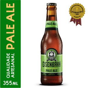 Cerveja Pale Ale EISENBAHN Long Neck 355ml