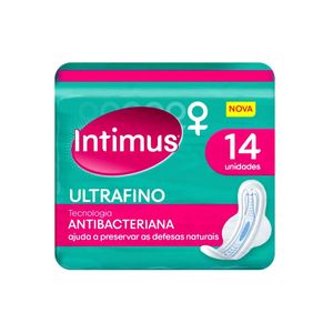 Absorvente Ultrafino INTIMUS com Abas 14un