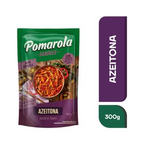 Molho de Tomate POMAROLA Azeitona Sachê 300g