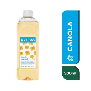 Óleo de Canola PURILEV Garrafa 900ml