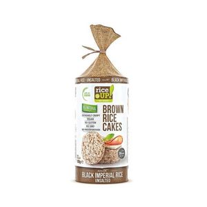 Biscoito de Arroz Arroz Búgaro Sem Sal RICE UP Embalagem 120g