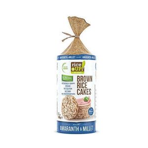 Biscoito de Arroz Milho e Amaranto RICE UP Embalagem 120g