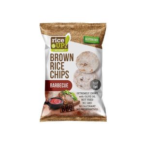 Chips de Arroz RICE UP Brown Barbecue Pacote 60g