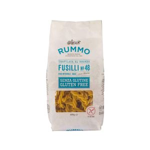 Massa Fusilli sem Glúten RUMMO Pacote 400g