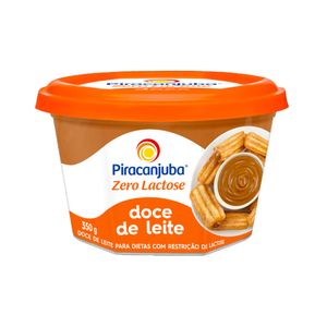 Doce de Leite PIRACANJUBA Zero Lactose Pote 350g