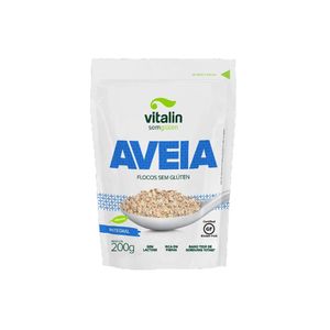 Aveia em Flocos VITALIN Sem Glúten Embalagem 200g