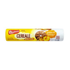 Biscoito Integral BAUDUCCO Cereale Damasco & Laranja Embalagem 147g