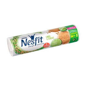 Biscoito Integral Nestlé Nesfit Limão & Cereais Embalagem 160g