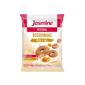 Rosquinha Integral JASMINE Aveia & Mel Embalagem 150g