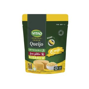 Snack Sem Glúten VITAO Sabor Queijo Embalagem 60g