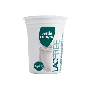 Iogurte Natural Verde Campo Lacfree Pote 140g