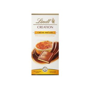 Chocolate Francês Lindt Creation Creme Brulee Barra 150g